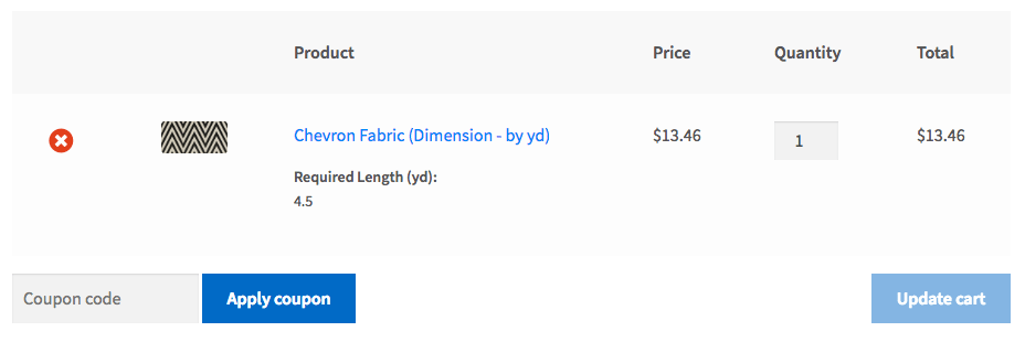 WooCommerce Measurement Price Calculator Cart Page
