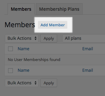 WooCommerce Memberships manually add member 1