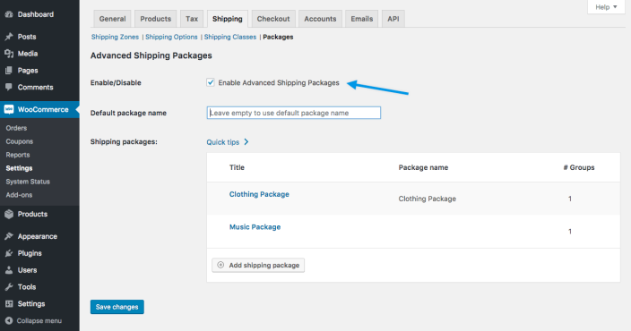 shipping-packages-settings