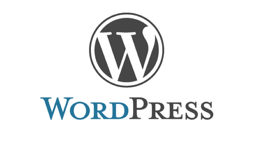 The WordPress logo.