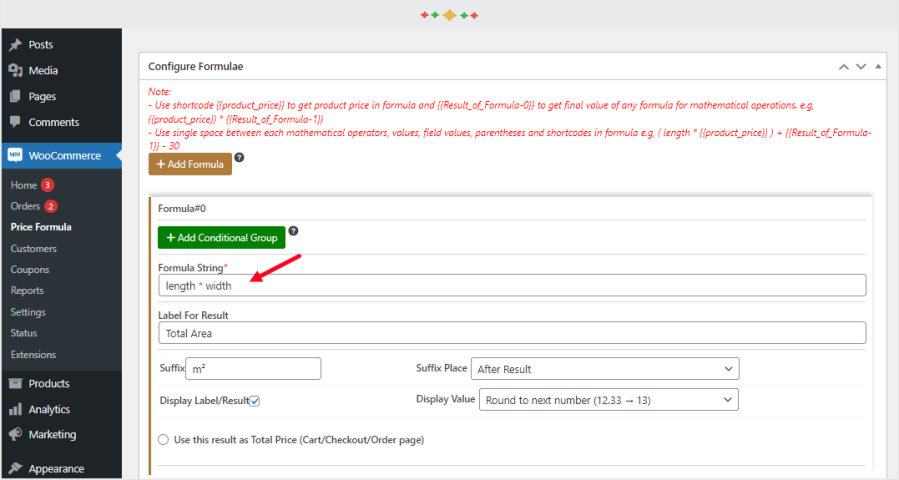 woocommerce measurement price calculator plugin