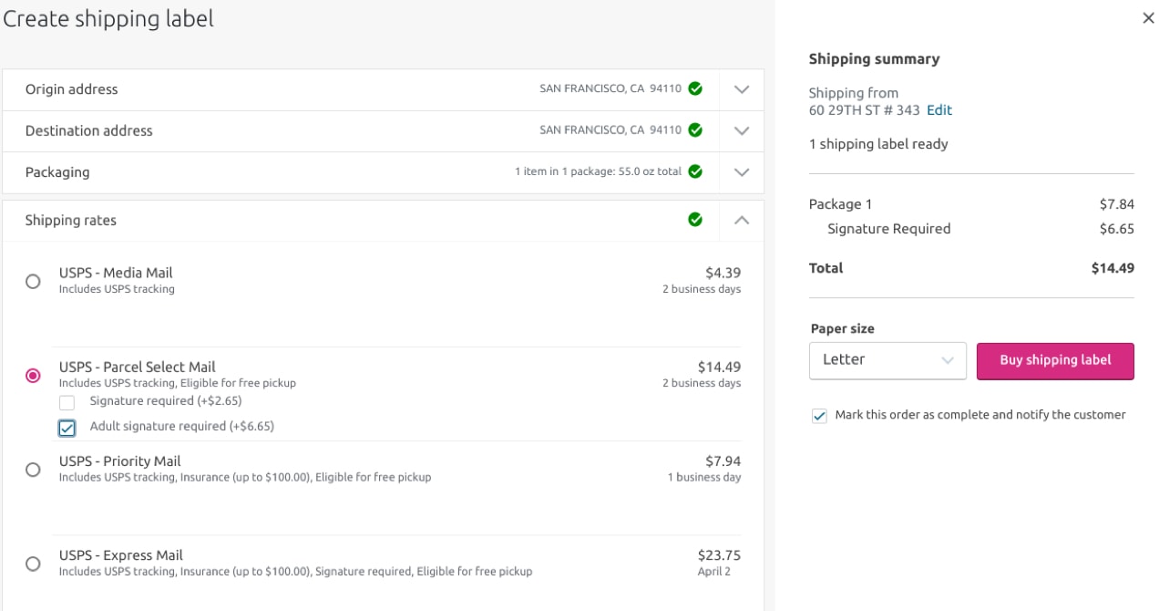 shipping level creation in WooCommerce Shipping