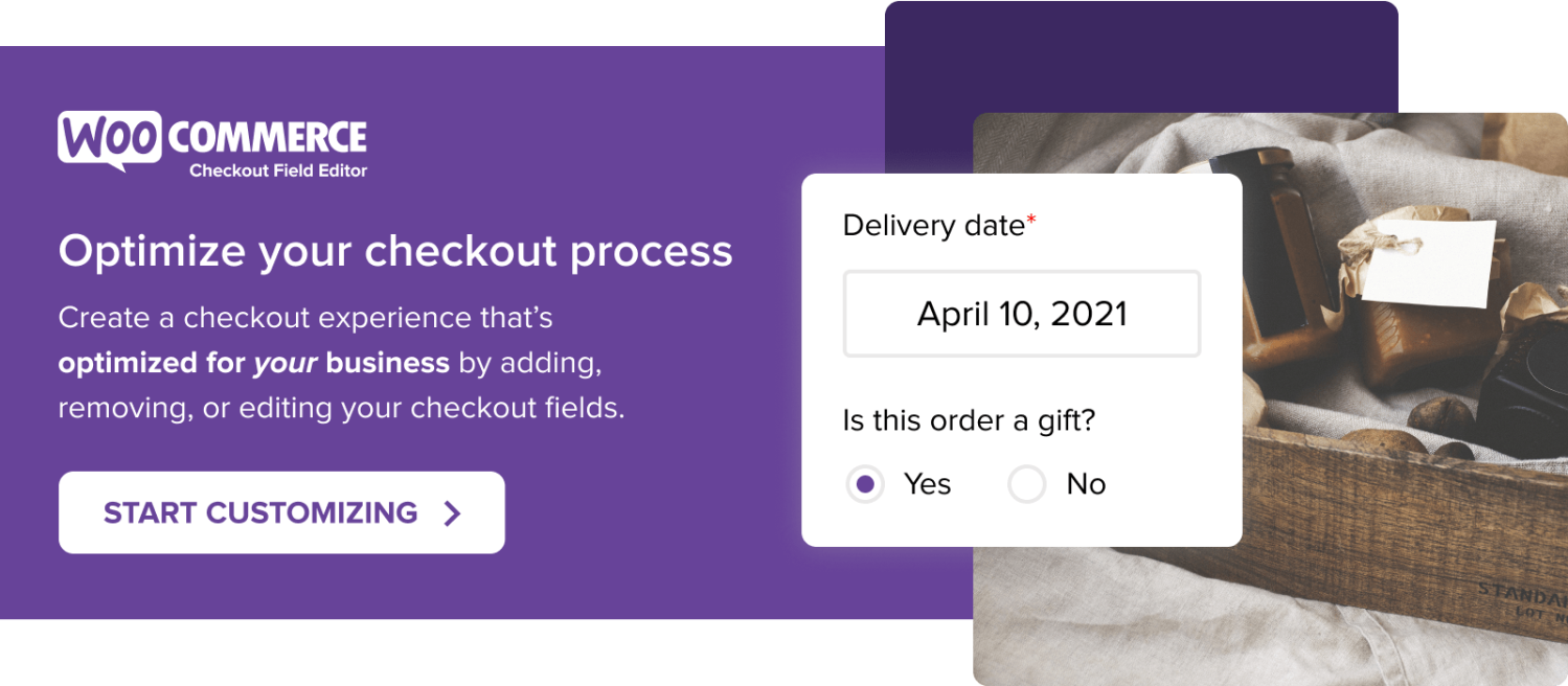 Optimize your checkout process with WooCommerce Checkout Field Editor