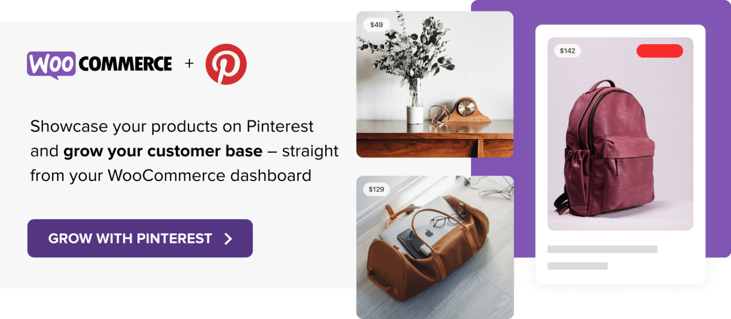 Use Pinterest for WooCommerce to grow your customer base