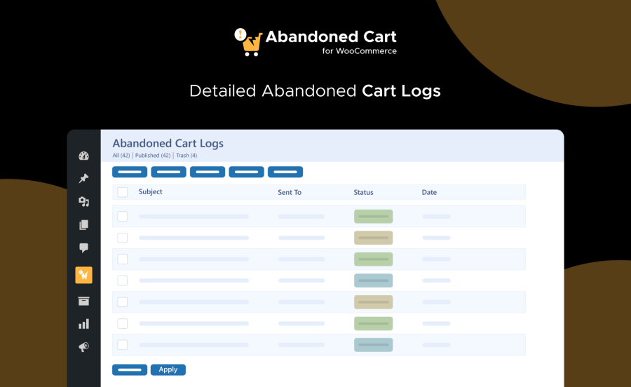 Detailed Abandoned Cart Logs Feature